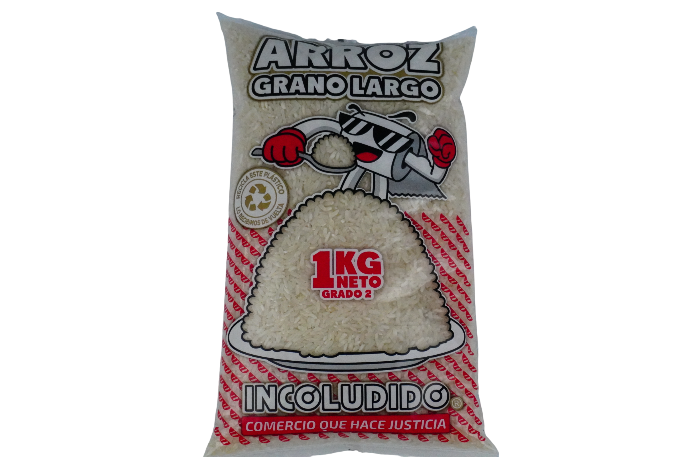 Arroz grano largo, producto del catálogo de Incoludido
