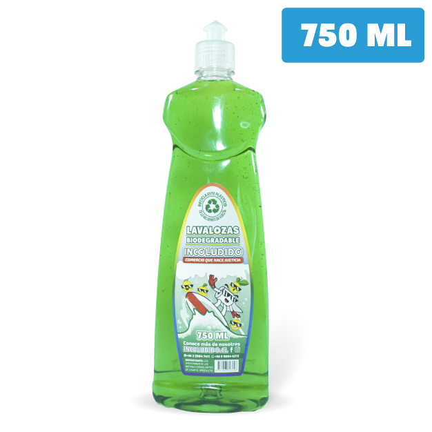 Lavalozas biodegradable, producto del catálogo de Incoludido