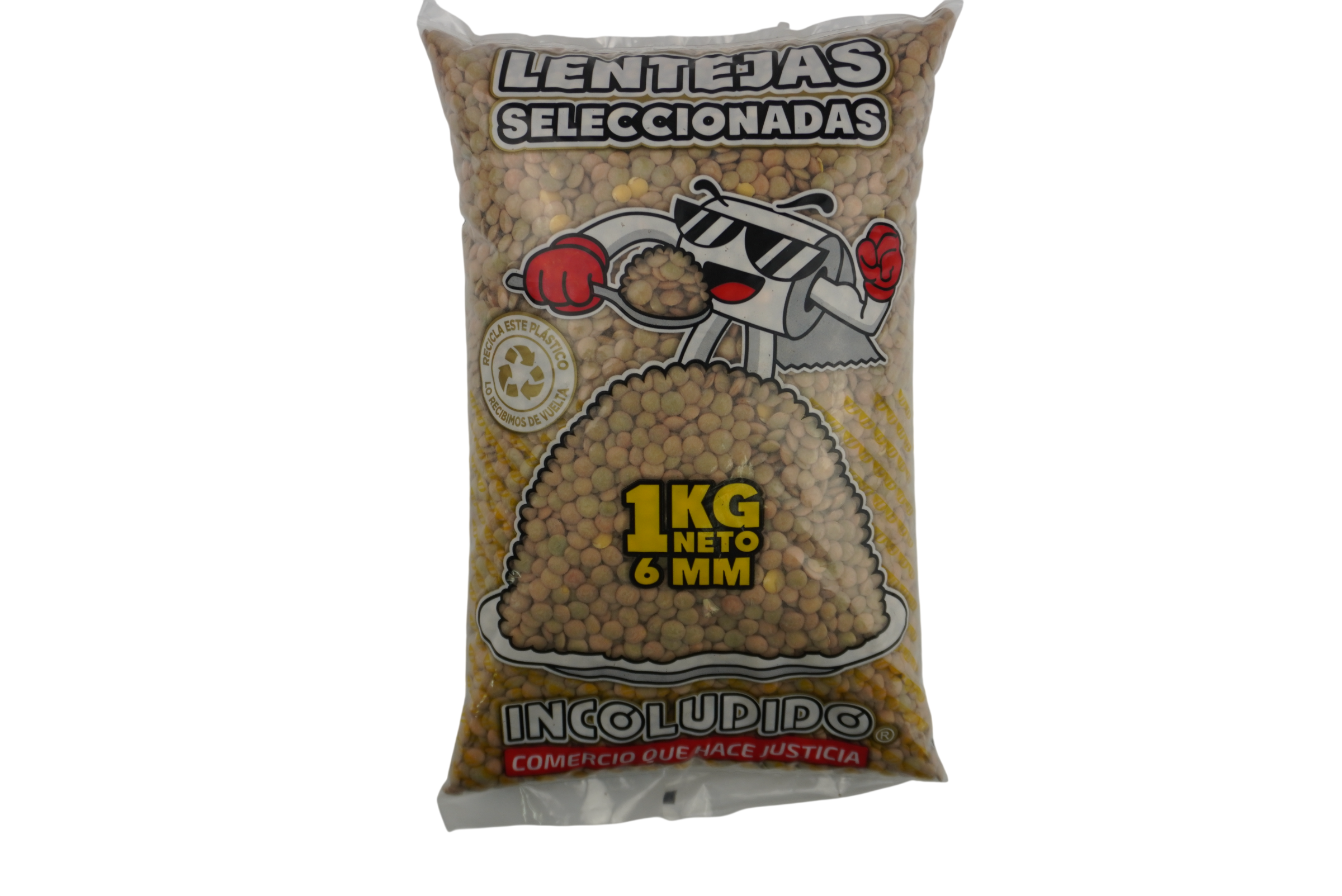 Lentejas seleccionadas, producto del catálogo de Incoludido